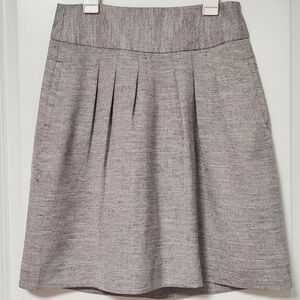 The Limited Women's Gray Front Pleated  Skirt XS